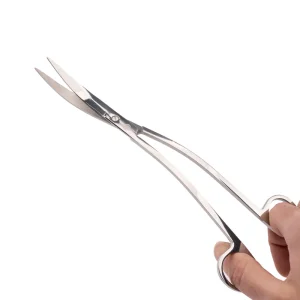 Direktkauf NatureHolic Scaping Scissors wave silver, geschwungene Pflanzenschere, 25 cm